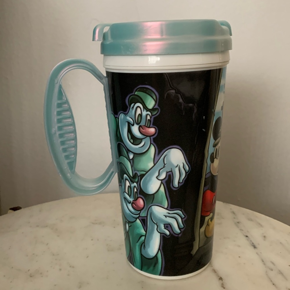 Disney Travel Mug. Mickey and friends and the loneliest ghosts